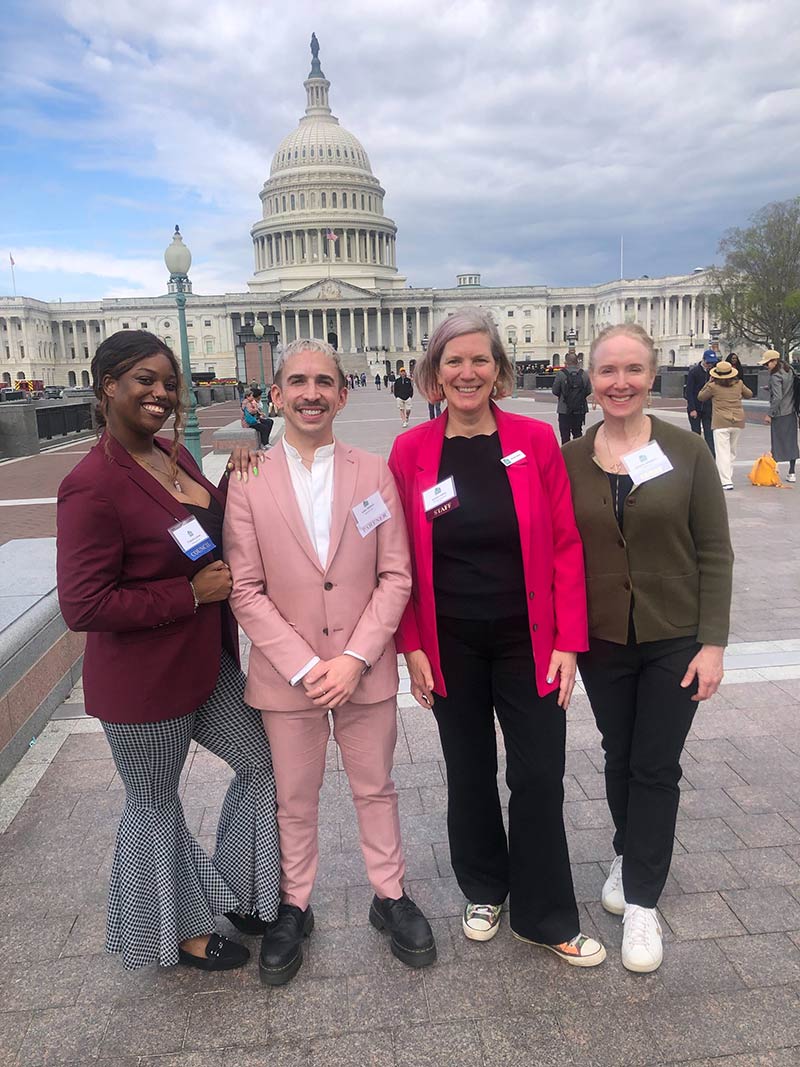 Featured image for “Ii’Jeana James Advocates for Groundwork Causes at the U.S. Capitol”